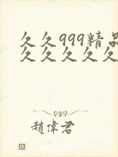 久久999精品久久久久久久