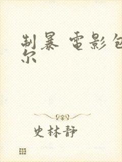 制暴 电影包贝尔封面