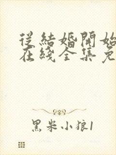 从结婚开始恋爱在线全集免费观看