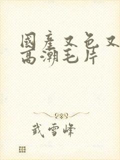 国产又色又爽又高潮毛片封面