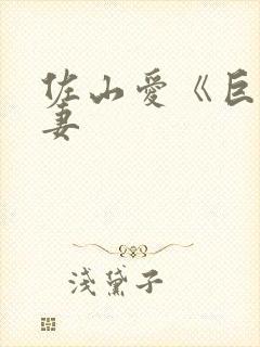 佐山爱《巨乳人妻封面