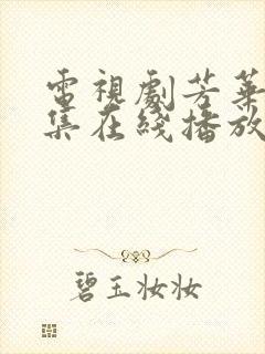 电视剧芳华40集在线播放免费观看封面