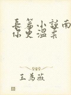 长篇小说南墙比你更温柔