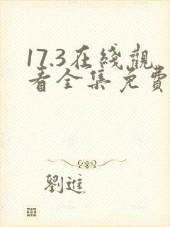 17.3在线观看全集免费完整最好的一集封面