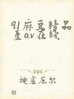 91麻豆精品国产av在线