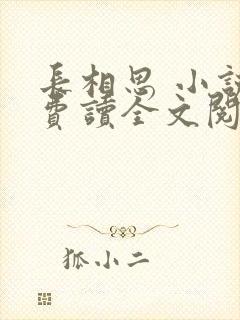 长相思 小说免费读全文阅读