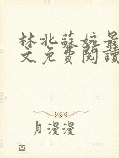 林北苏婉最新全文免费阅读