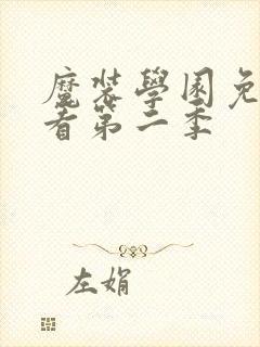 魔装学园免费观看第二季