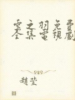 云之羽免费观看全集电视剧完整版封面