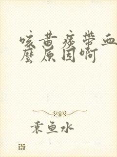 咳黄痰带血是什么原因啊