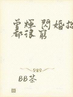 曾辉 闪婚总裁都很穷