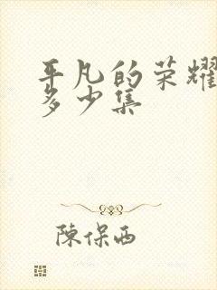 平凡的荣耀一共多少集