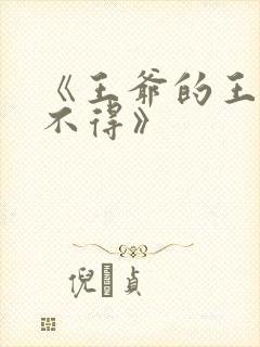 《王爷的王妃惹不得》封面