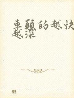 车颠的越快进的越深