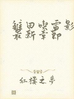 雏田吃雷影大狙最新章节封面