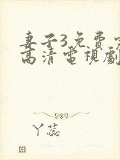 妻子3免费完整高清电视剧在线看