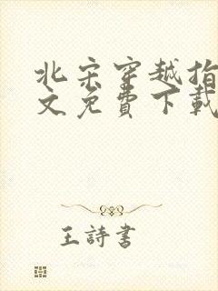 北宋穿越指南全文免费下载