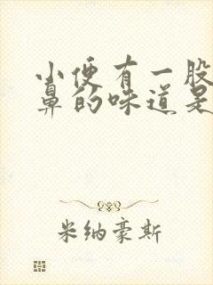 小便有一股很刺鼻的味道是为什么