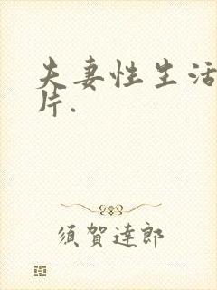 夫妻性生活一级片.