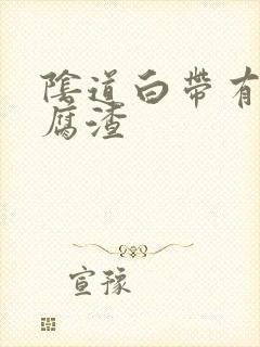 阴道白带有点豆腐渣