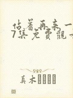 站着再来一次17集免费观看