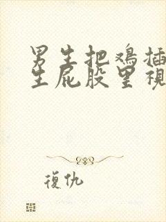 男生把鸡插进女生屁股里视频