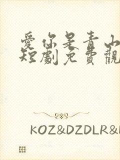 爱你是青山不语短剧免费观看