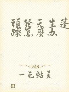 头发天生蓬松毛躁怎么办