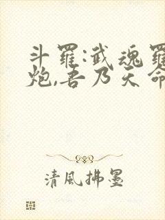 斗罗:武魂罗三炮,吾乃天命青龙封面