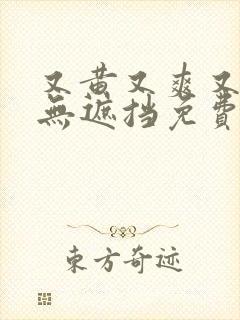 又黄又爽又刺激无遮挡免费观看