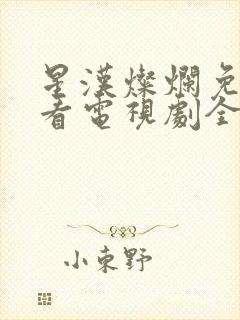 星汉灿烂免费观看电视剧全集高清