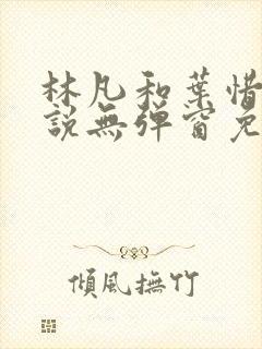 林凡和叶惜的小说无弹窗免费阅读