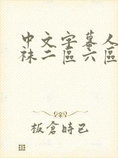 中文字幕人妻丝袜二区六区