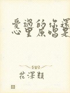 爱过的你还在我心里原唱是谁