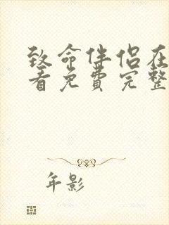 致命伴侣在线观看免费完整版封面