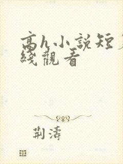 高h小说短篇在线观看