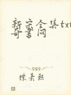 新宋全集txt奇书网