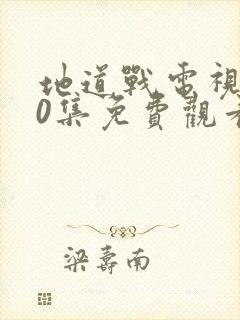 地道战电视剧40集免费观看