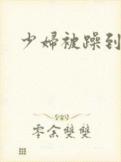 少妇被躁到高潮