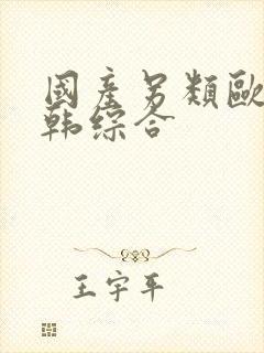 国产另类欧美日韩综合