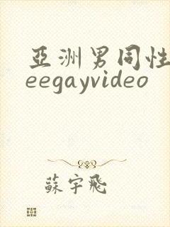 亚洲男同性freegayvideo