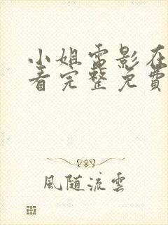 小姐电影在线观看完整免费高清原声