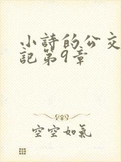 小诗的公交车日记第9章