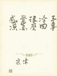 感觉很冷手脚冰凉怎么回事