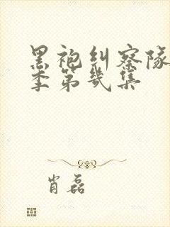 黑袍纠察队第二季第几集