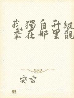 我独自升级第二季在哪里观看封面