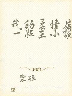 我的柔情店长第一版主小说网