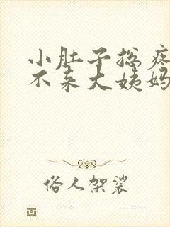 小肚子总疼但是不来大姨妈怎么回事