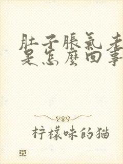 肚子胀气老放屁是怎么回事