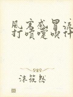 风寒感冒流清涕打喷嚏吃什么药